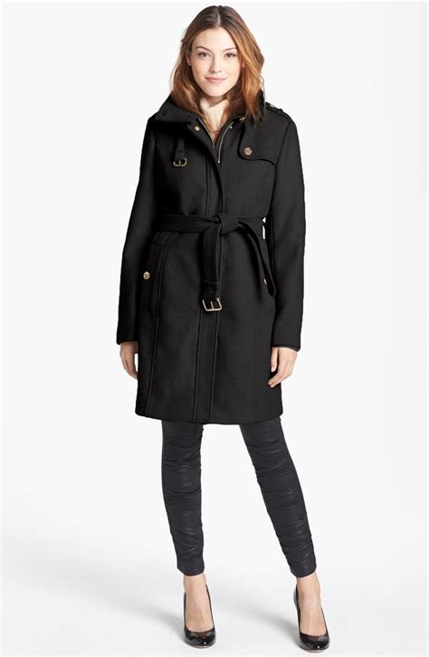 michael kors long military coat|Michael Kors coat sale.